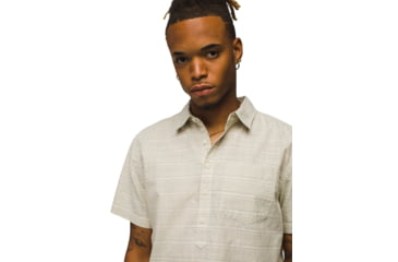 Image of prAna Groveland Popover - Mens, Chalk, S, 2057291-100-ST-S