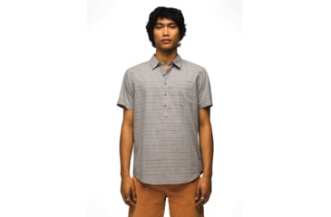 Image of prAna Groveland Popover - Mens, Flint, L, 2057291-020-ST-L