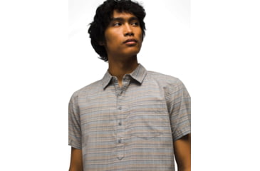 Image of prAna Groveland Popover - Mens, Flint, L, 2057291-020-ST-L