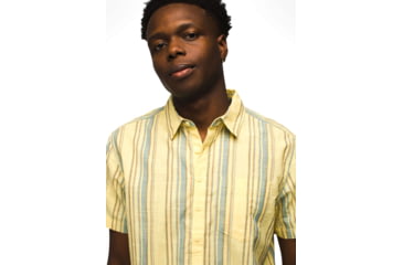 Image of prAna Groveland Popover - Mens, Maize, M, 2057291-700-ST-M