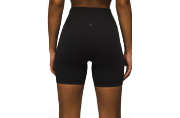 Image of prAna Heavana 6in Short - Womens, Black Heather, XXL, 2066611-001-XXL