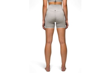 Image of prAna Heavana 6in Short - Womens, Heather Grey, L, 2066611-020-L