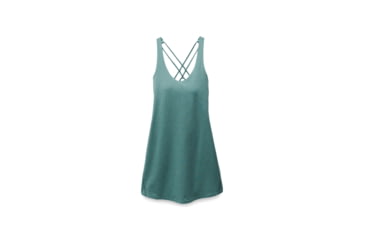Image of prAna Heavana Every Day Dress - Womens, Cool Dusk Heather, XXS, 2066871-400-XXS