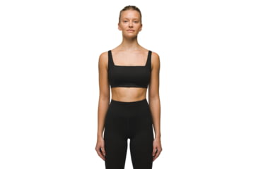 Image of prAna Heavana Hot Spell Bra - Womens, Black Heather, XL, 2066821-004-XL