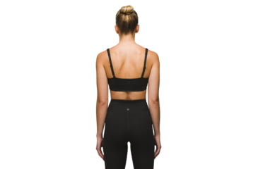 Image of prAna Heavana Hot Spell Bra - Womens, Black Heather, XL, 2066821-004-XL