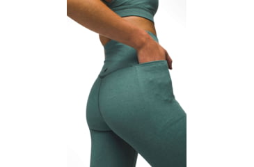 Image of prAna Heavana Pocket Legging - Womens, Cool Dusk Heather, L, 2066621-400-L