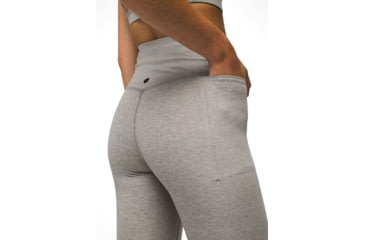 Image of prAna Heavana Pocket Legging - Womens, Heather Grey, L, 2066621-020-L