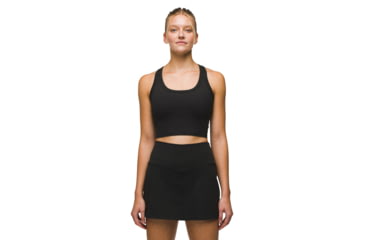 Image of prAna Heavana Racerback Bralette - Womens, Black Heather, S, 2066831-001-S