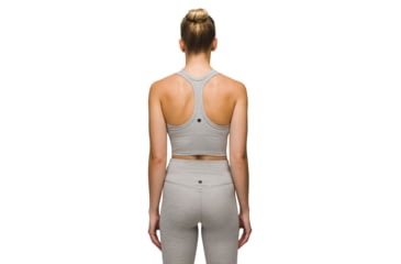 Image of prAna Heavana Racerback Bralette - Womens, Heather Grey, XL, 2066831-022-XL