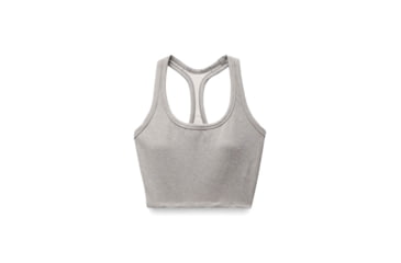Image of prAna Heavana Racerback Bralette - Womens, Heather Grey, XL, 2066831-022-XL