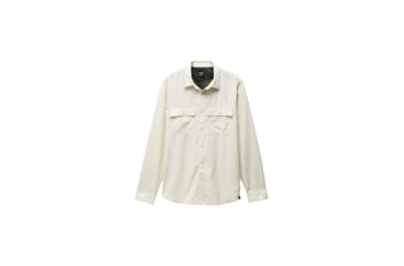 Image of prAna Lost Sol Long Sleeve Shirt Standard Fit - Mens, Chalk, M, 1972361-101-ST-M