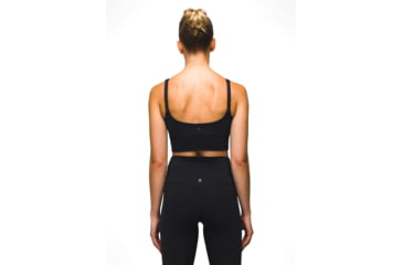 Image of prAna Luxara Bralette - Womens, Charcoal Linea, L, 2045491-020-L