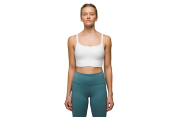 Image of prAna Luxara Bralette - Womens, Soft White, XL, 2045491-100-XL