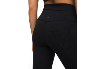 Image of prAna Luxara Pocket Legging - Womens, Charcoal Linea, S, 2043701-022-S