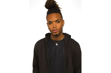 Image of prAna North County FZ Hoodie - Mens, Dark Iron, M, 2057111-020-ST-M