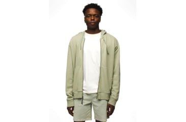 Image of prAna North County FZ Hoodie - Mens, Juniper Green, S, 2057111-301-ST-S