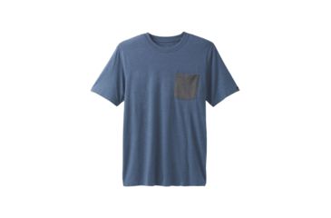 Image of prAna Pocket T-Shirt - Men's, Denim Heather, X-Large, M1POCK316-DEHT-XL