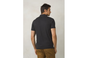 Image of Prana PrAna Polo Mens, Black, Small, M11181339-BLK-S