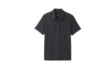 Image of prAna Polo T-Shirt - Men's, Black, Large, M11181339-BLK-L