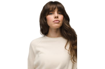 Image of prAna Cozy Up Sweatshirt - Womens, Canvas Heather, Small, 1967291-250-S