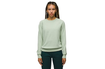 Image of prAna prAna Cozy Up Sweatshirt - Womens, Pale Aloe Heather, M, 1967291-302-M