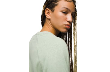 Image of prAna prAna Cozy Up Sweatshirt - Womens, Pale Aloe Heather, M, 1967291-302-M