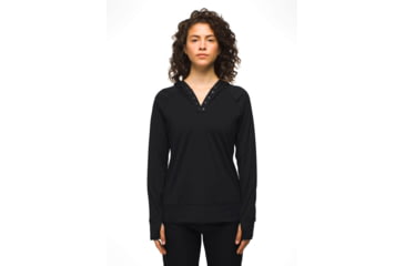 Image of prAna Sol Searcher Hoodie - Womens, Black, L, 1971551-001-L