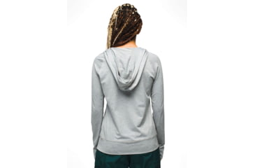 Image of prAna Sol Searcher Hoodie - Womens, Heather Grey, Large, 1971551-020-L