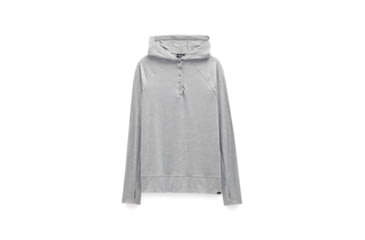 Image of prAna Sol Searcher Hoodie - Womens, Heather Grey, Large, 1971551-020-L