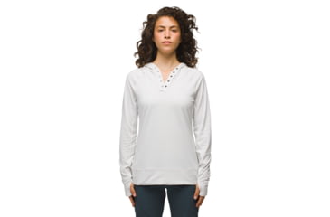 Image of prAna Sol Searcher Hoodie - Womens, Soft White, S, 1971551-100-S
