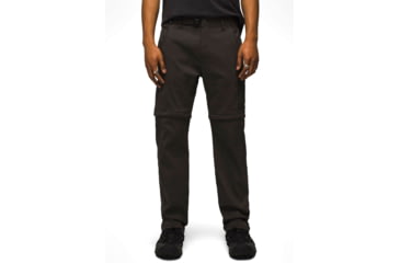 Image of prAna Stretch Zion Convertible Pant 32in Inseam - Mens, Dark Iron, 36, 2064741-020-32-36