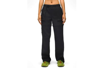 Image of prAna Stretch Zion Convertible Pant - Womens, Black, S, 2064541-001-RG-S
