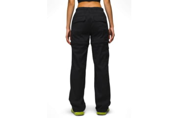 Image of prAna Stretch Zion Convertible Pant - Womens, Black, S, 2064541-001-RG-S