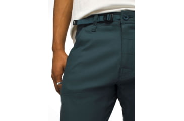 Image of prAna Stretch Zion Slim Pant II 34in Inseam - Mens, Grey Blue, 28, 1969831-020-34-28