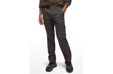 Image of prAna Stretch Zion Straight Pants 30in Inseam - Mens, Dark Iron, 36, 2056931-020-30-36