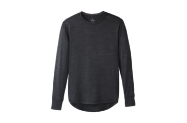 Image of prAna Pratt Long Sleeve Crew - Men's, Black, Small, M21181410-BLK-S