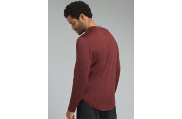Image of prAna Pratt Long Sleeve Crew - Mens, Mulled Wine, XXLarge, M21181410-MUWI-XXL