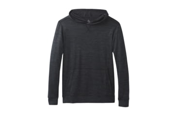 Image of prAna Pratt Long Sleeve Hoodie - Mens, Black, Medium, M23180485-BLK-M
