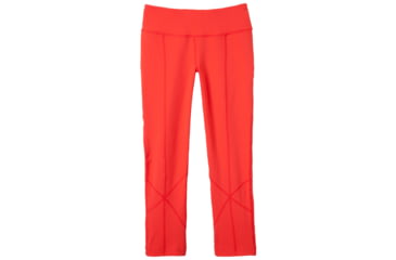 Image of prAna Prism Capri Legging - Women's, Fire Red, Regular Inseam, Large, W4PRIS311-FIRE-L