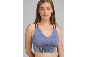Image of prAna Quartzite Crop Top - Womens, Blue Sangria, Extra Small, W13190839-BLSG-XS