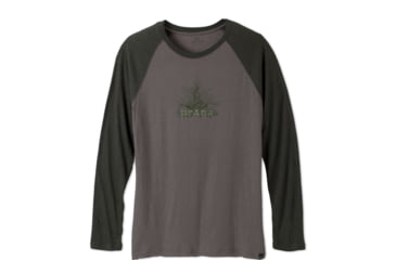 Image of prAna Radiant Heathered Raglan Shirt - Men's -Ash-Medium