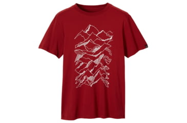 Image of prAna Range T-Shirt - Men's-Red Rock-Large