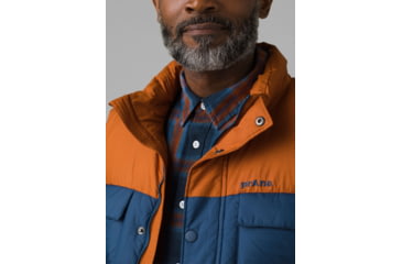 Image of prAna Red Slate Vest, Cedar Colorblock, Medium, M13202594-CECX-M