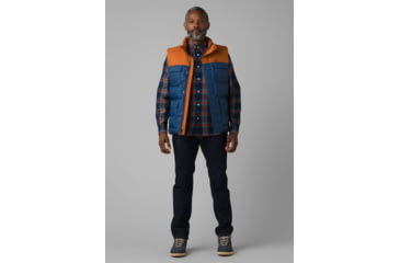 Image of prAna Red Slate Vest, Cedar Colorblock, Medium, M13202594-CECX-M