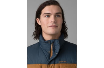 Image of prAna Red Slate Vest, Dark Sky Colorblock, Extra Large, 1969581-400-XL