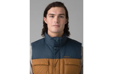 Image of prAna Red Slate Vest, Dark Sky Colorblock, Extra Large, 1969581-400-XL