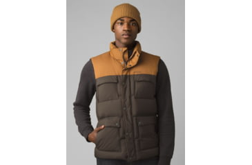 Image of prAna Red Slate Vest, Walnut Colorblock, Large, M13202594-WACX-L