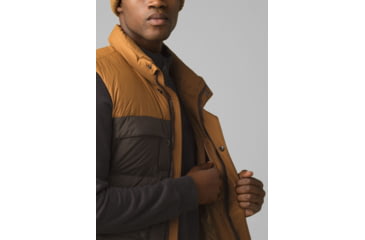 Image of prAna Red Slate Vest, Walnut Colorblock, Large, M13202594-WACX-L