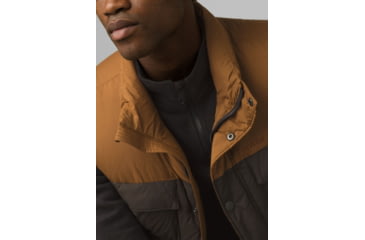 Image of prAna Red Slate Vest, Walnut Colorblock, Large, M13202594-WACX-L