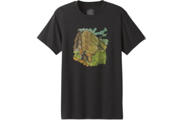 Image of prAna Redlands Slim Short Sleeve T-Shirt - Men's-Black-Medium